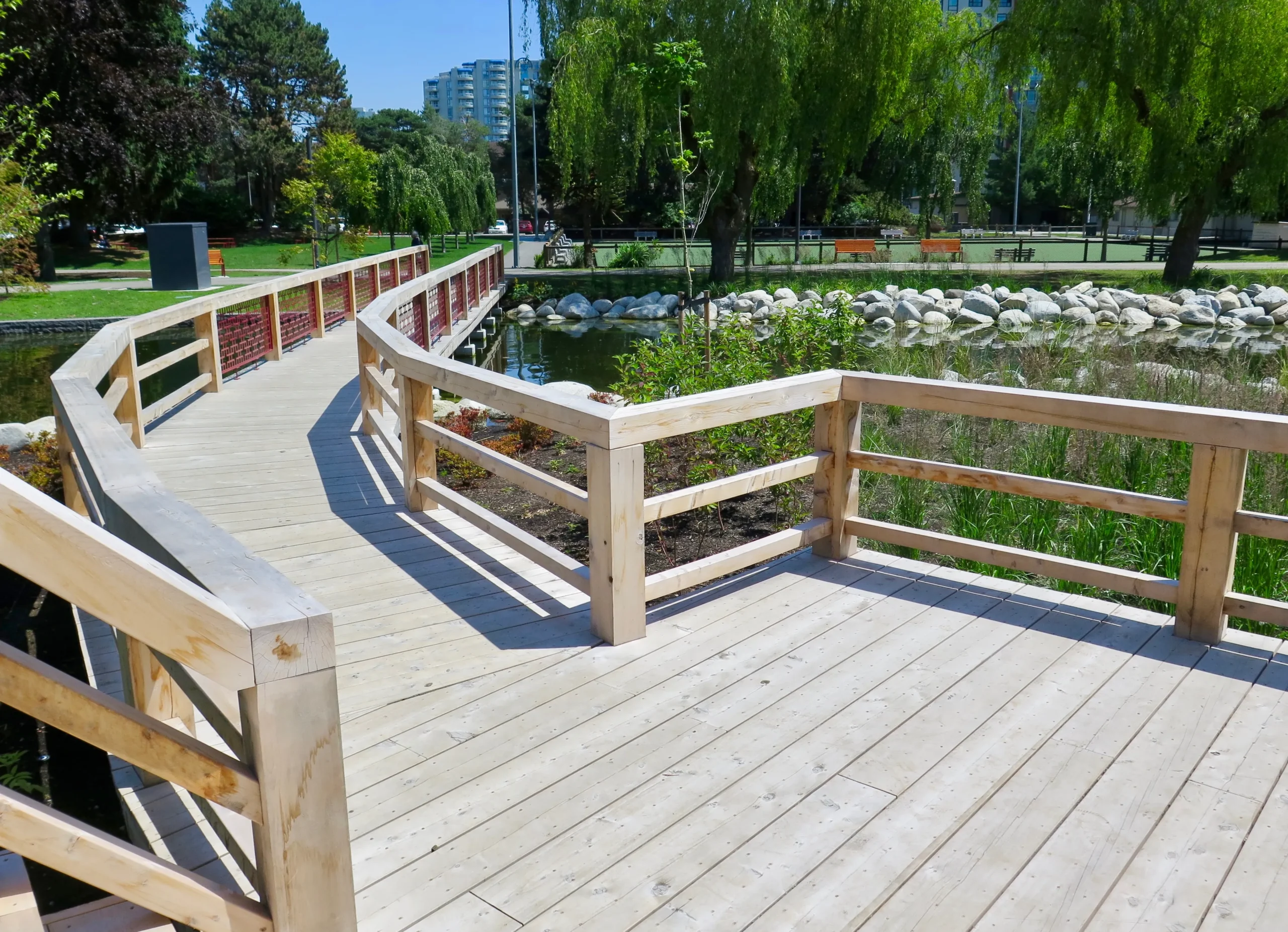 This month’s public art tour includes Minoru Park