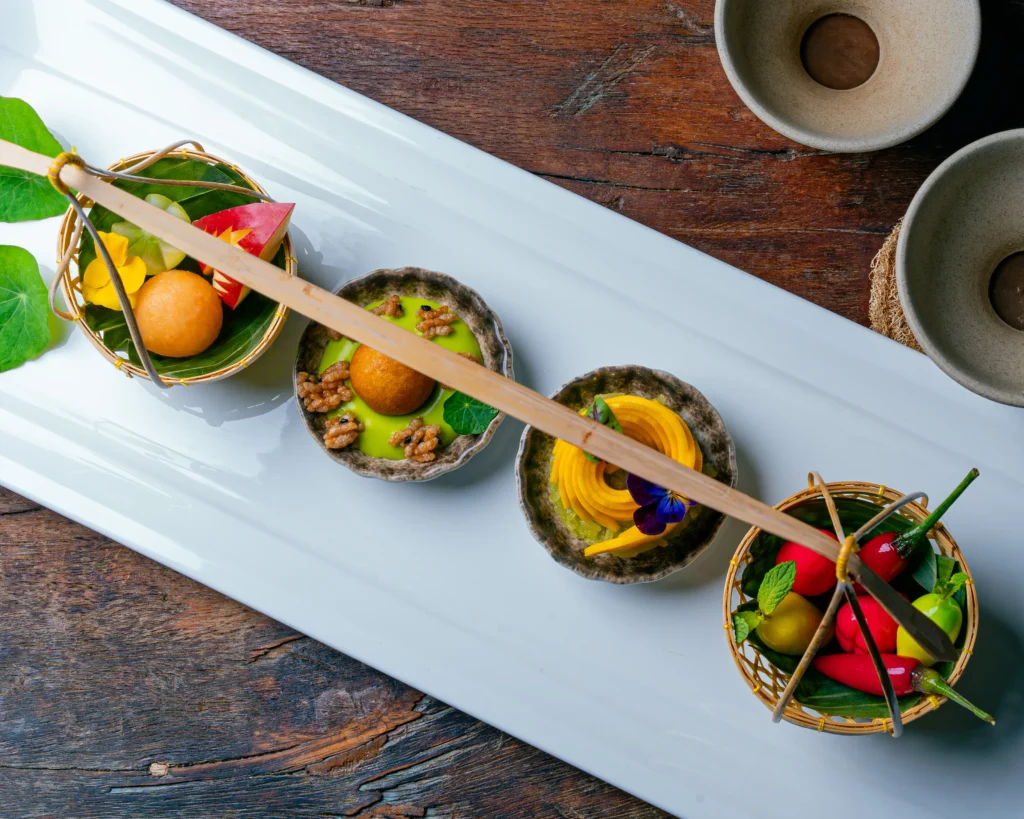 Consider an exquisite afternoon tea at Baan Lao.
