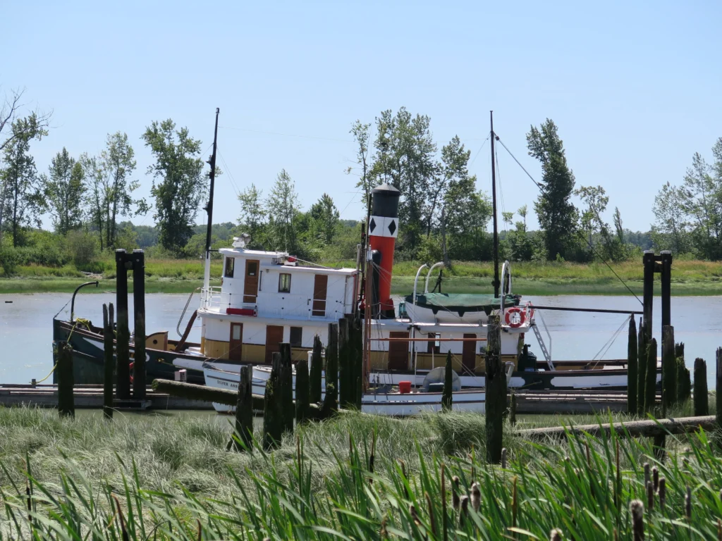 Set sail for the past at Britannia Shipyards National Historic Site.
