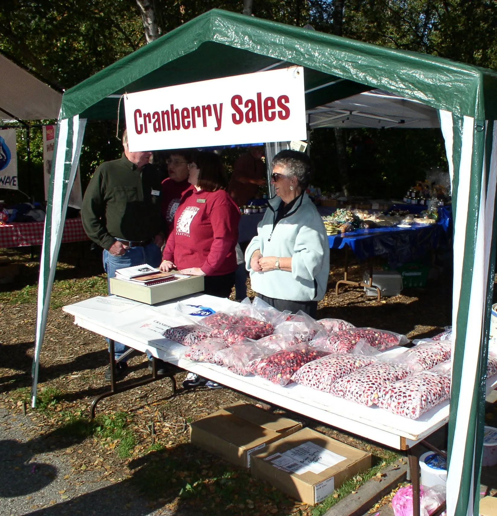 Pick up some locally grown cranberries at Richmond Nature Park.