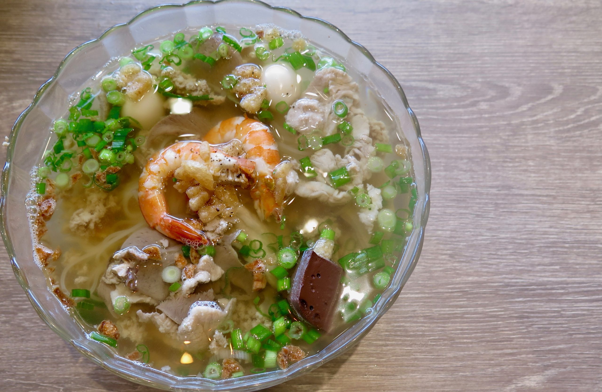 The delicious Hu Tieu Nam Vang at Hong Phat.