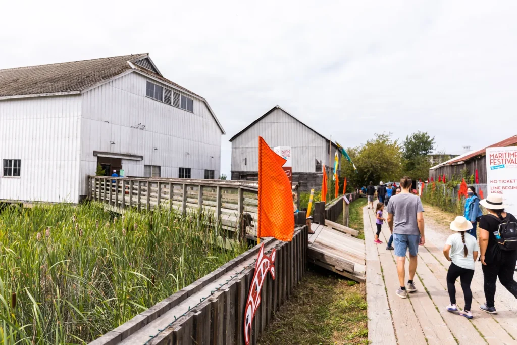 Britannia Shipyards is once again hosting the Richmond Maritime Festival.