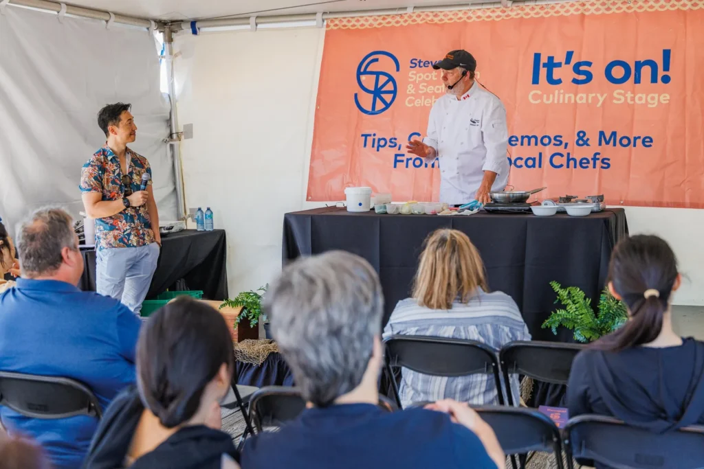 Culinary Stage - Spot Prawn Day