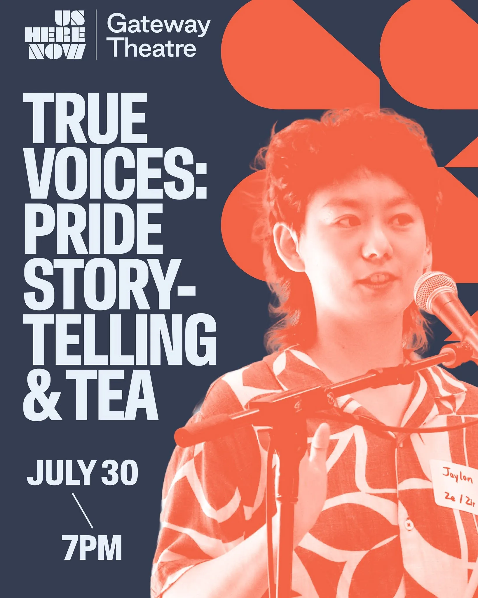 True Voices: Pride Storytelling Event at Richmond’s Gateway Theatre.