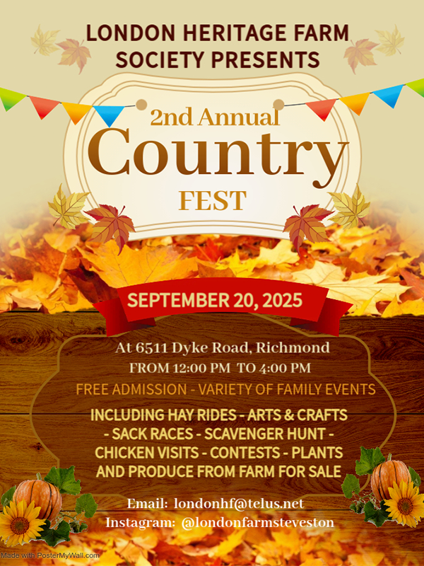 second annual Country Fest poster