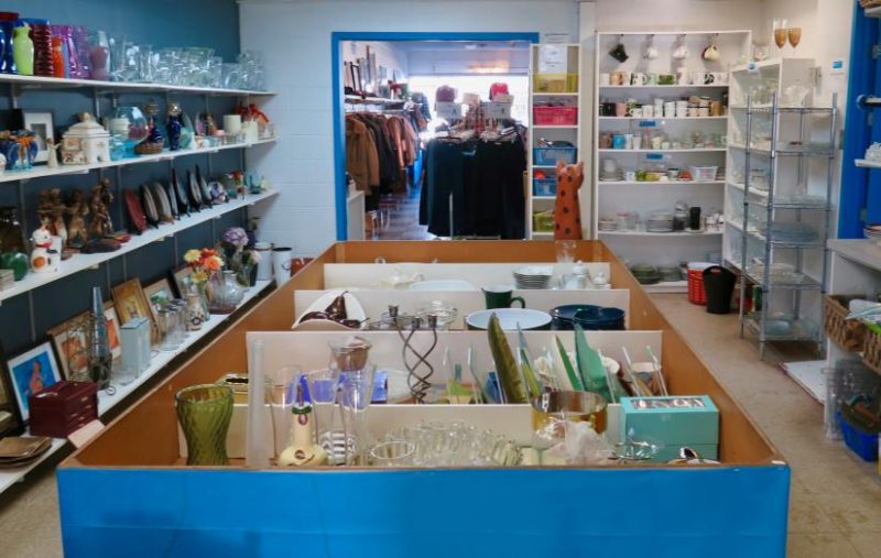 Inside the SOS Children's Village Thrift Store