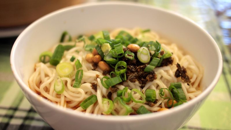 Tan Tan Noodles at Szechuan