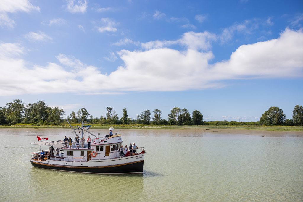 Gikumi Boat along the Fraser River