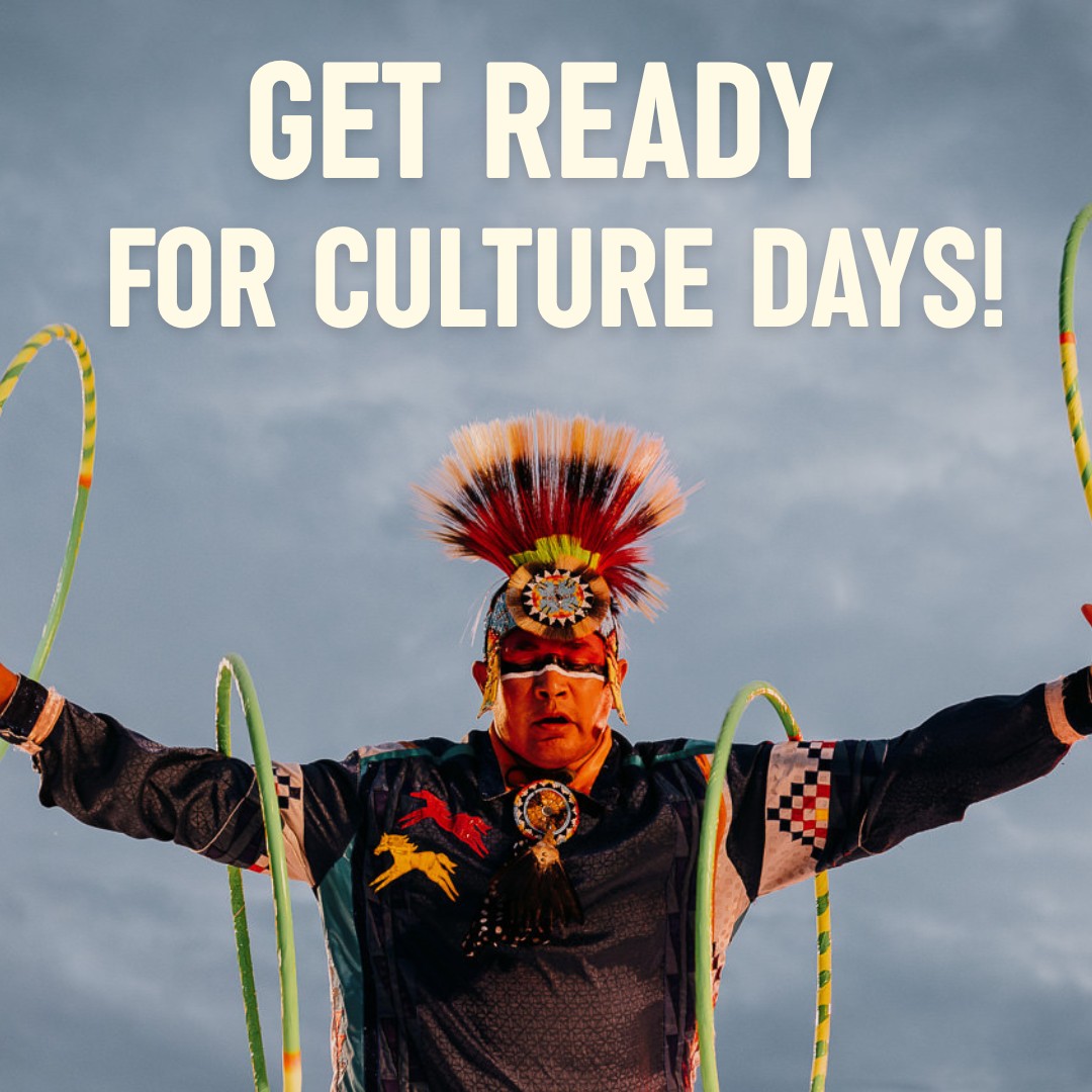 Culture Days event poster featuring Hulahoop dancer.