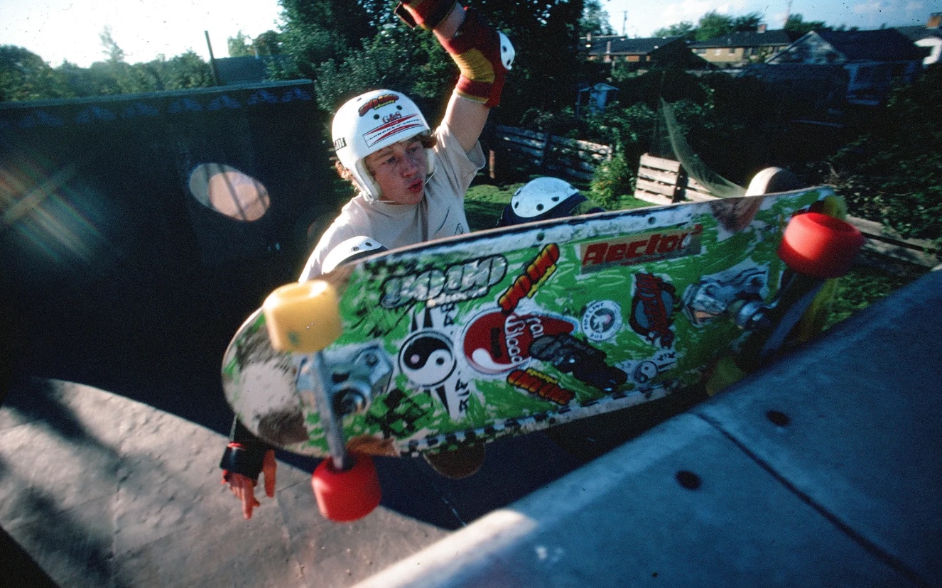 Skateboarder in Richmond, BC.