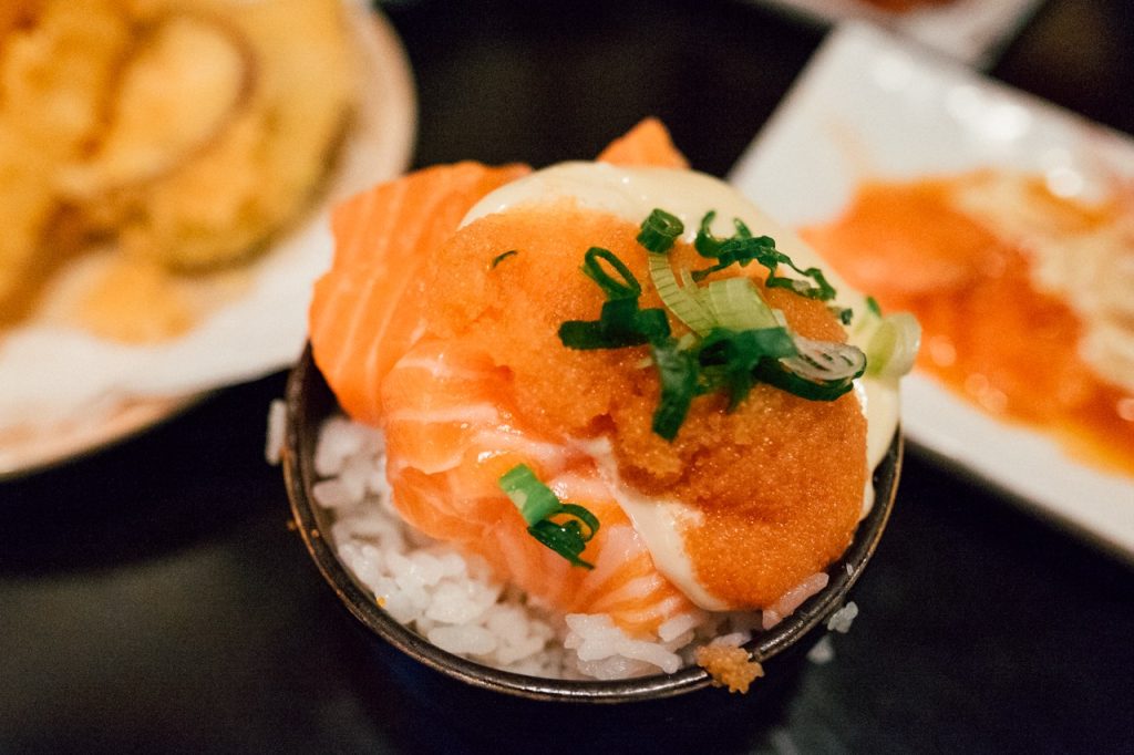 Koto Izakaya Salmon Mentaiko Mini Don 