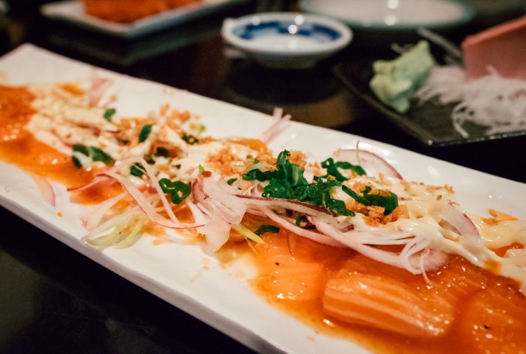 Koto Izakaya Salmon Carpaccio