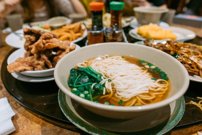 Assortment of Soups and Dishes