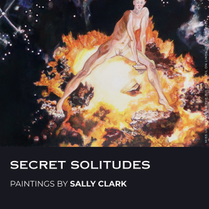 Art exhibit poster for Secret Solitudes by Sally Park